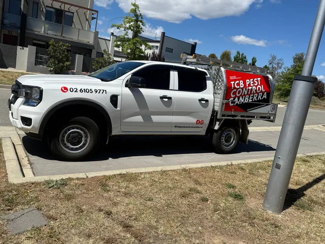 TCB Pest Control service vehicle